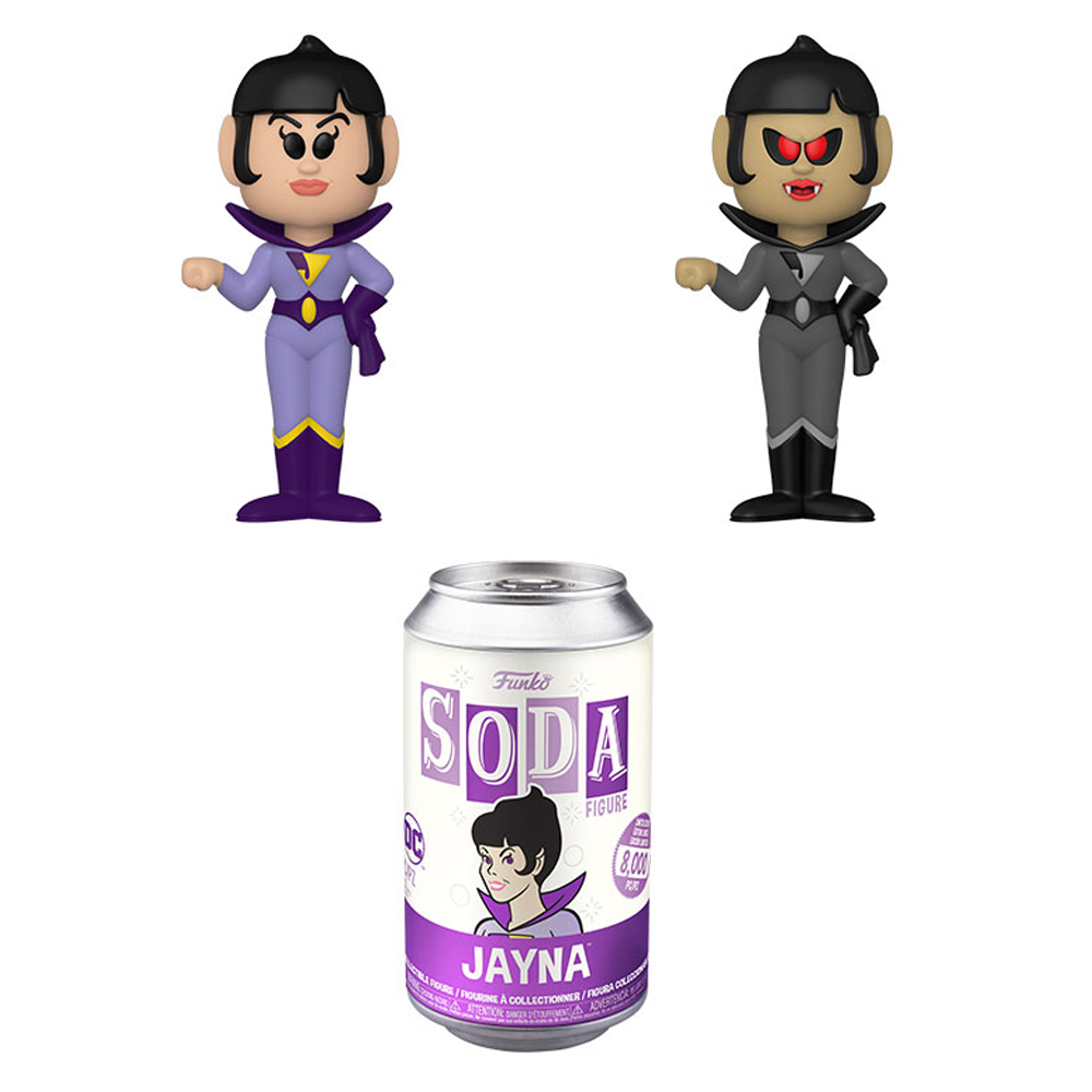 FU56532 Funko Vinyl SODA: Super Friends - Jayna with Vampire Vinyl Figure