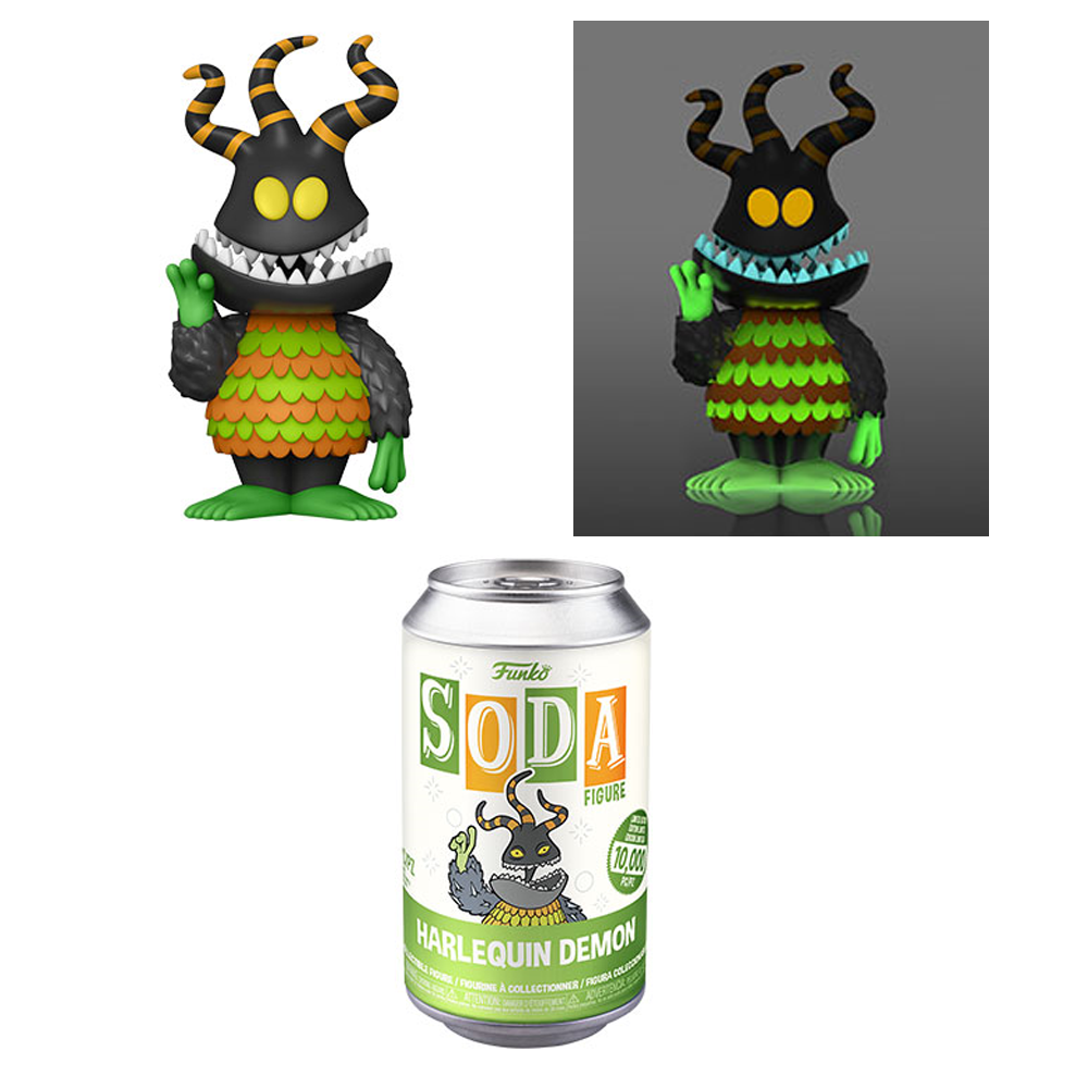 FU56537 Funko Vinyl SODA: TNBC - Harlequin Demon Vinyl Figure