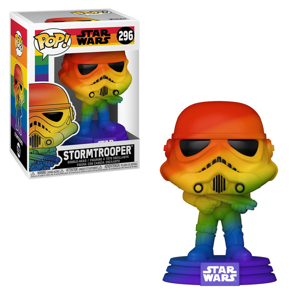 Funko POP! Star Wars: Pride - Stormtrooper (Rainbow) Vinyl Figure #296