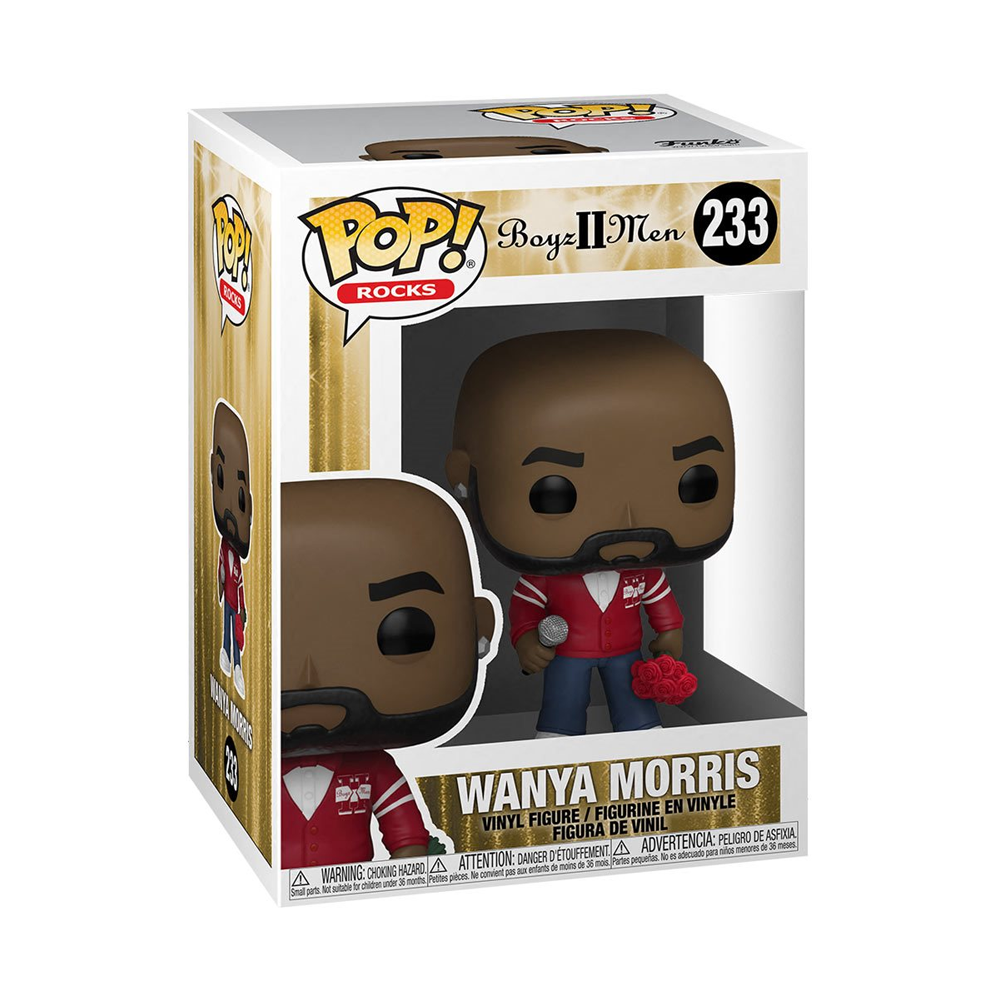 Funko POP! Rocks: Boyz II Men - Wanya Morris Vinyl Figure #233