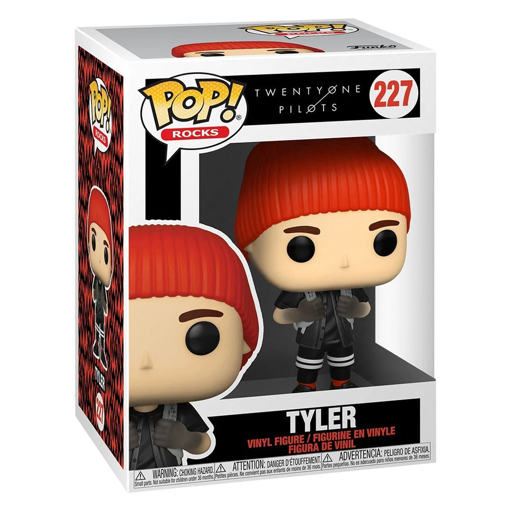 Funko POP! Rocks: Twenty One Pilots - "Stressed Out" Tyler Joseph Vinyl Figure #227