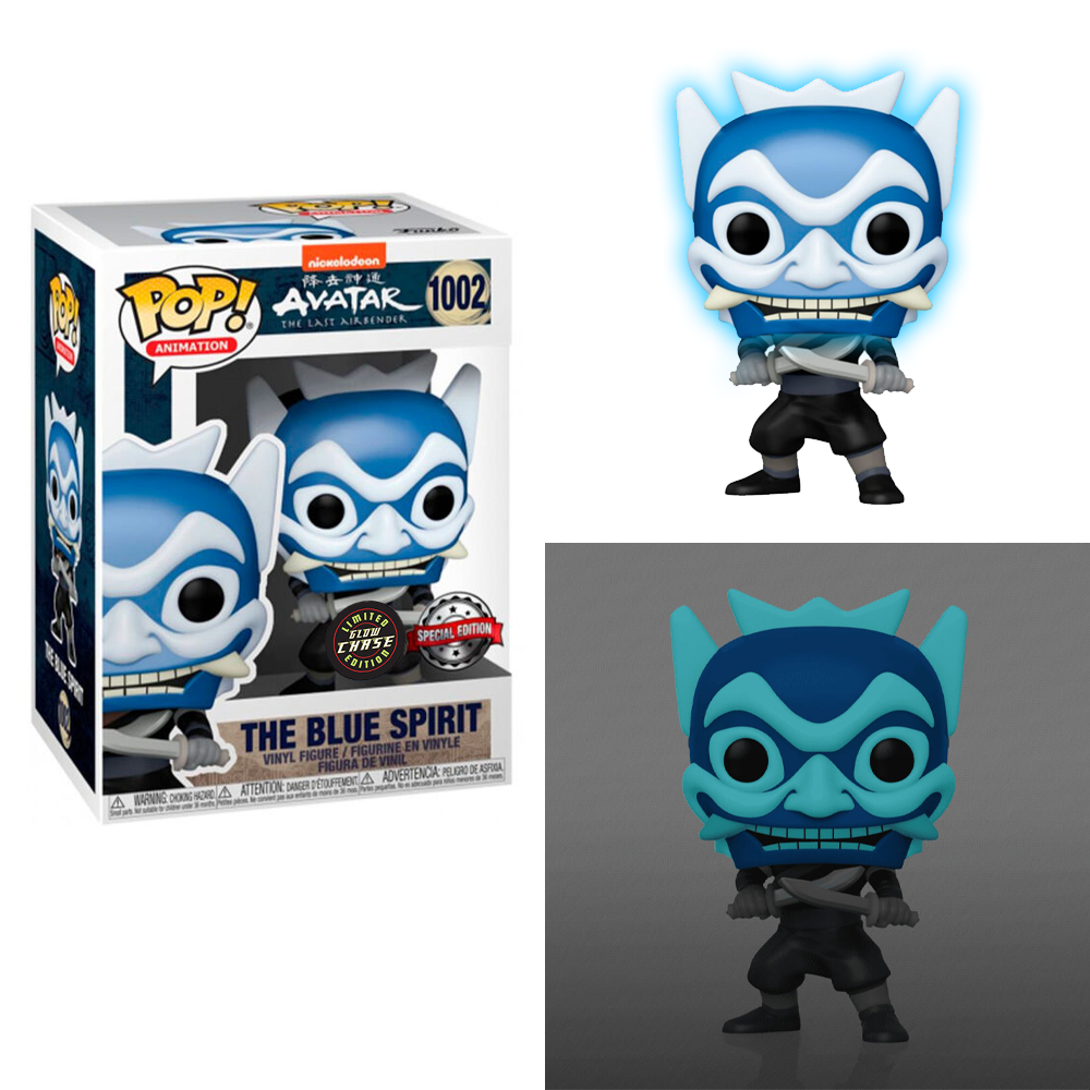 Funko POP! Avatar the Last Airbender - The Blue Spirit Vinyl Figure #1002 Special Edition Exclusive