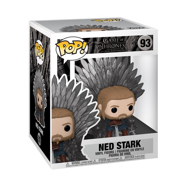 [PRE-ORDER] Funko POP! Deluxe: Game of Thrones - Ned Stark on Iron Throne Vinyl Figure #93