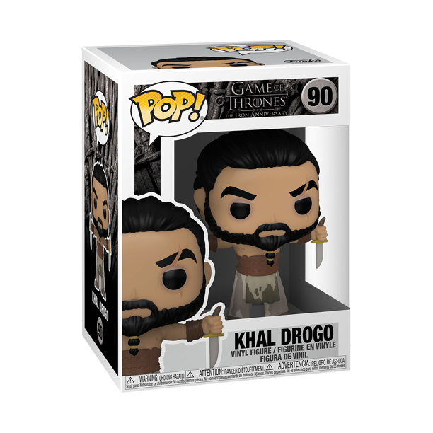 [PRE-ORDER] Funko POP! Game of Thrones - Khal Drogo with Daggers Vinyl Figure #90