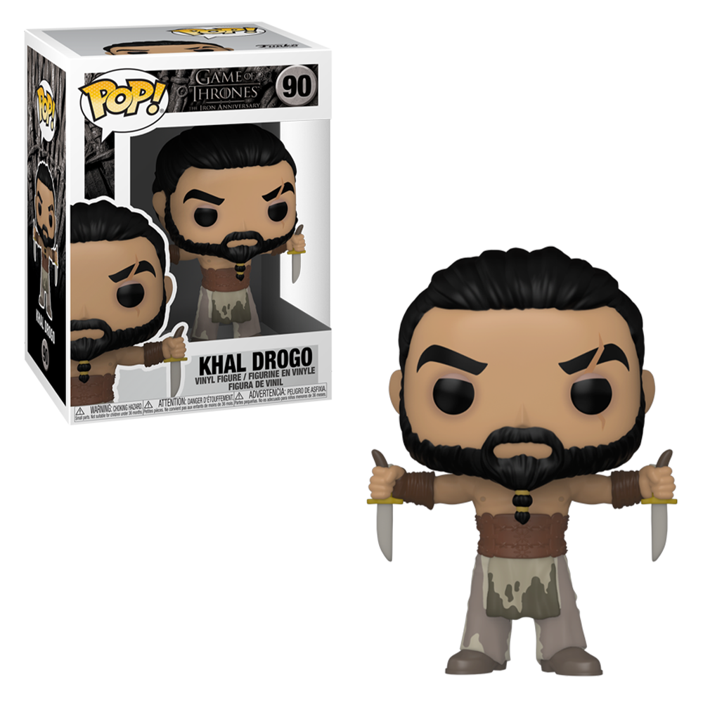 [PRE-ORDER] Funko POP! Game of Thrones - Khal Drogo with Daggers Vinyl Figure #90