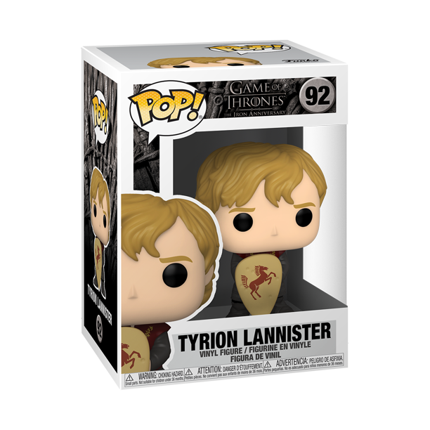 [PRE-ORDER] Funko POP! Game of Thrones - Tyrion Lannister with Shield Vinyl Figure #92