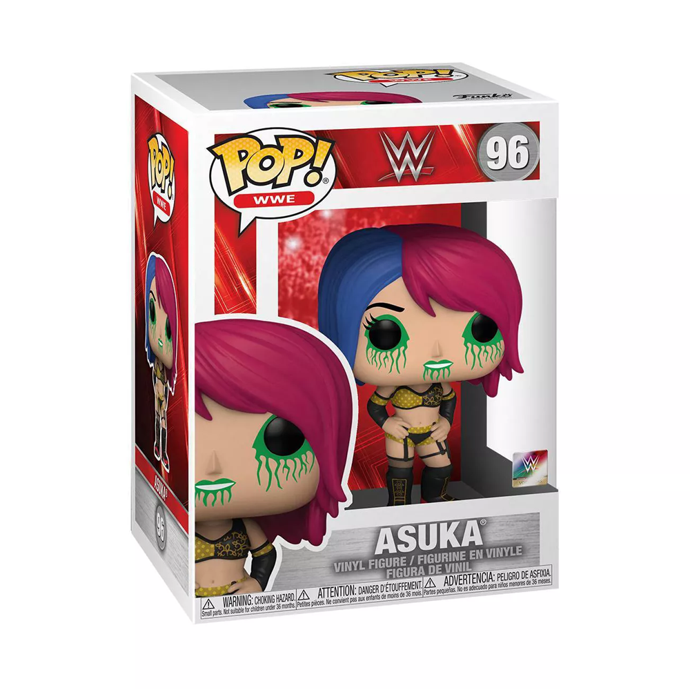 Funko POP! WWE - Asuka (BK/GR) Vinyl Figure #96