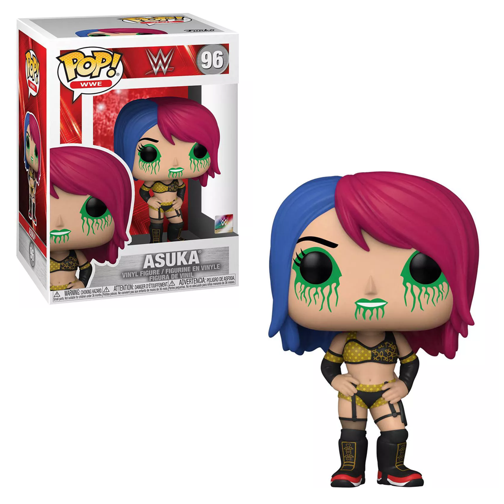 Funko POP! WWE - Asuka (BK/GR) Vinyl Figure #96