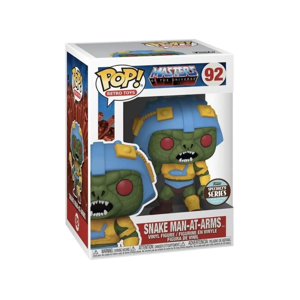 Funko POP! Masters of the Universe - Snake Man-At-Arms Vinyl Figure #92 Specialty Series