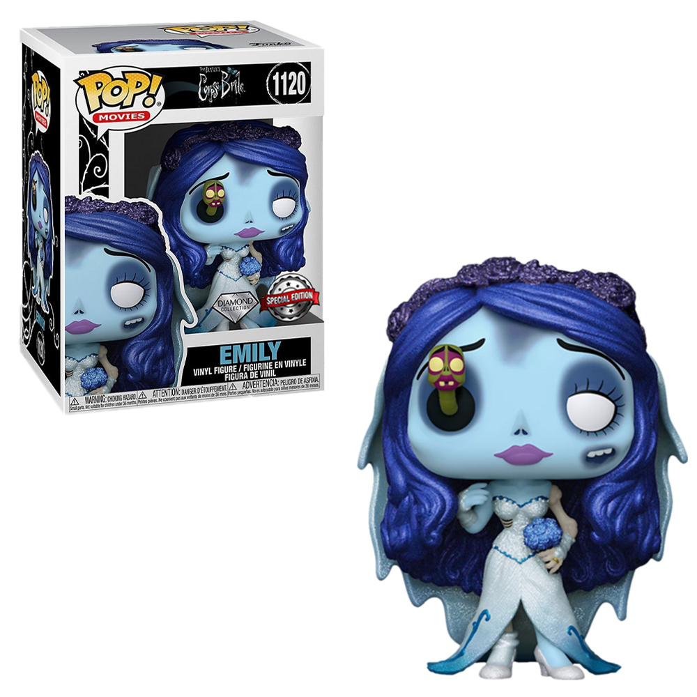 FU57276-IE Funko POP! Corpse Bride - Emily (Diamond Collection) Vinyl Figure #1120 Special Edition Exclusive [READ DESCRIPTION]