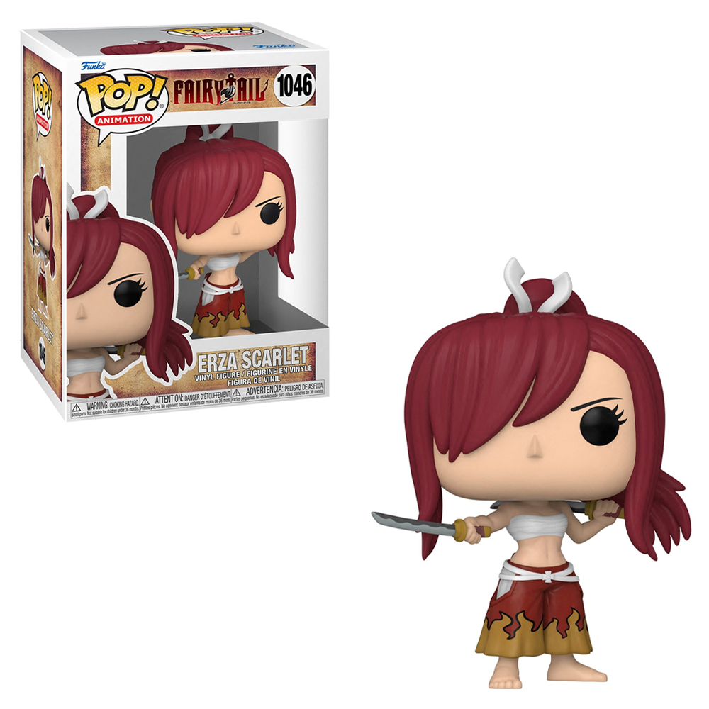 Funko POP! Fairy Tail - Erza Scarlet Vinyl Figure #1046