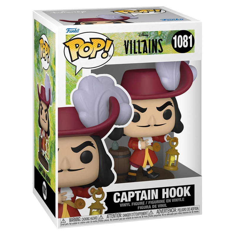 [PRE-ORDER] Funko POP! Disney: Villains - Captain Hook Vinyl Figure