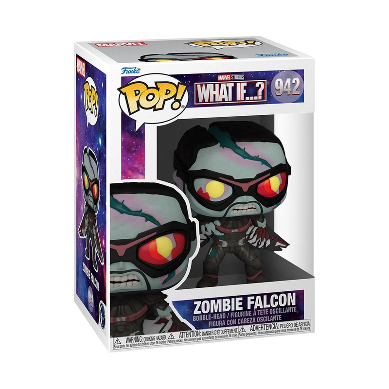 Funko POP! Marvel: What If - Zombie Falcon Vinyl Figure