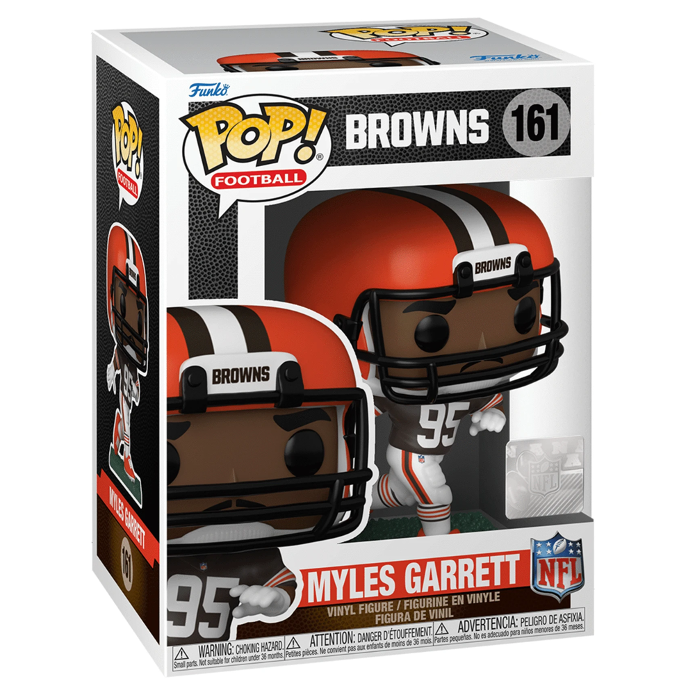 Funko POP! NFL: Browns - Myles Garrett (Home Uniform) Vinyl Figure #161