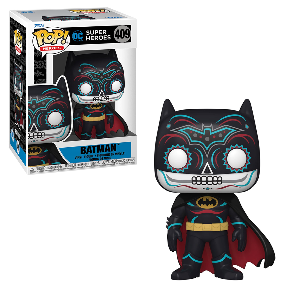 Funko POP! DC Super Heroes: Dia De Los - Batman Vinyl Figure #409