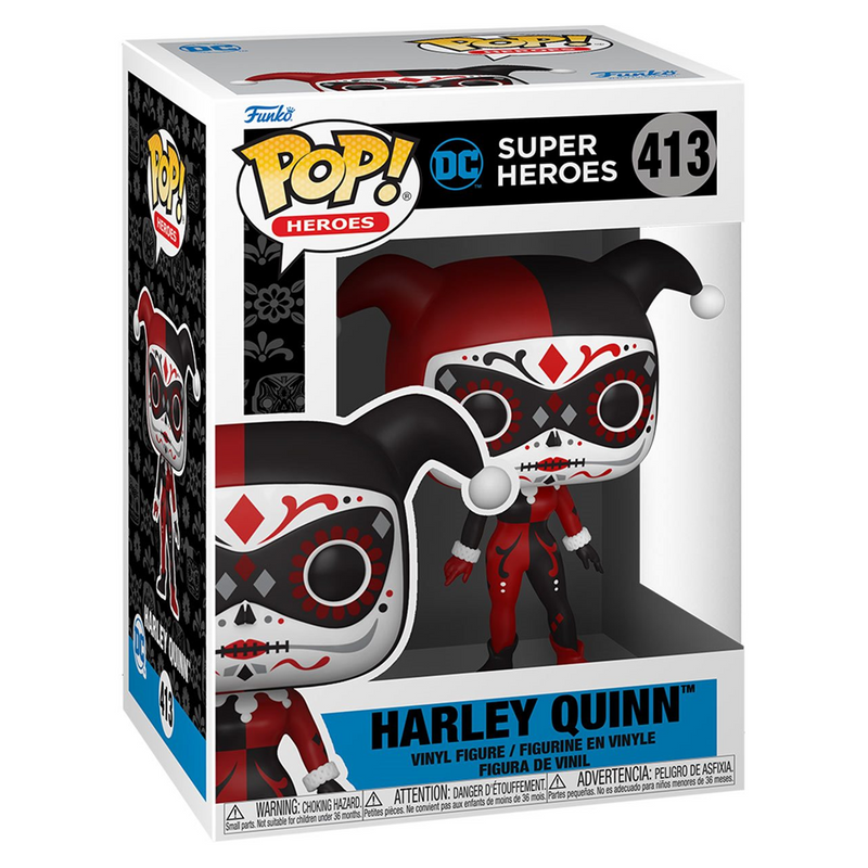 Funko POP! DC Super Heroes: Dia De Los - Harley Quinn Vinyl Figure