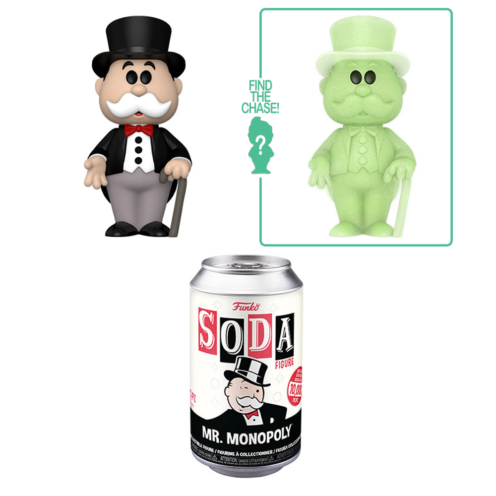 [PRE-ORDER] Funko Vinyl SODA: Monopoly - Mr. Monopoly Vinyl Figure