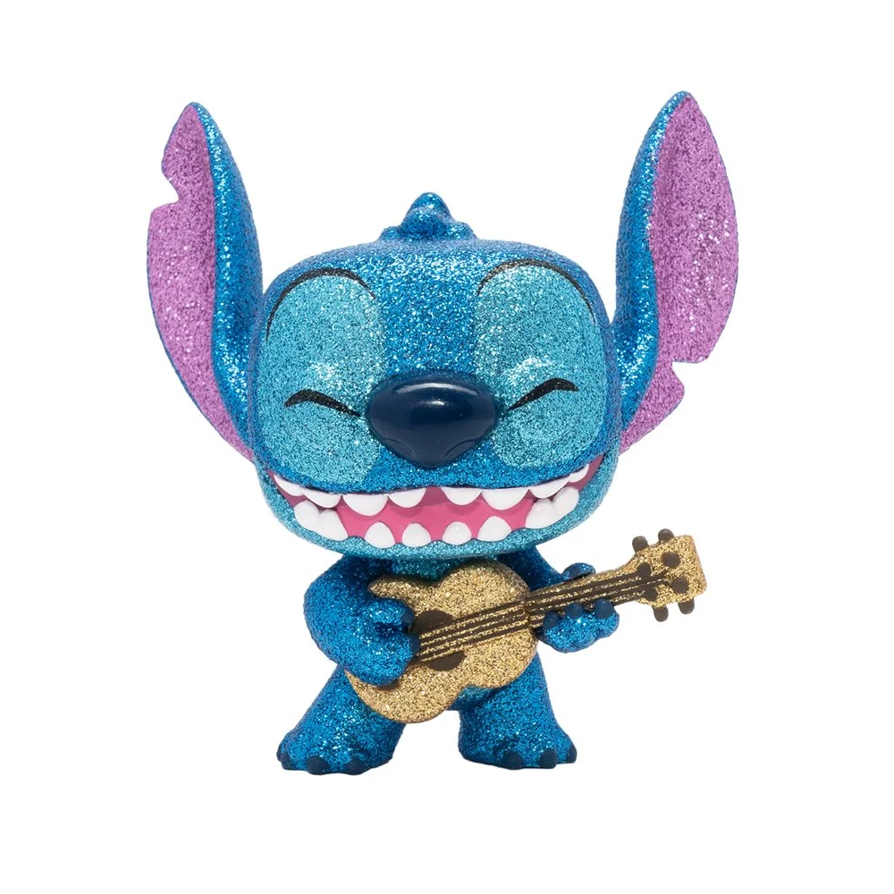 FU57488-IE Funko POP! Lilo & Stitch - Stitch with Ukulele (Diamond Collection) Vinyl Figure #1044 Special Edition Exclusive [READ DESCRIPTION]