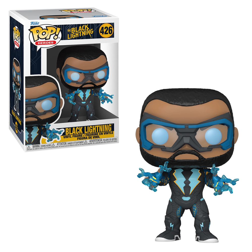 FU57589 Funko POP! Black Lightning - Black Lightning Vinyl Figure #426