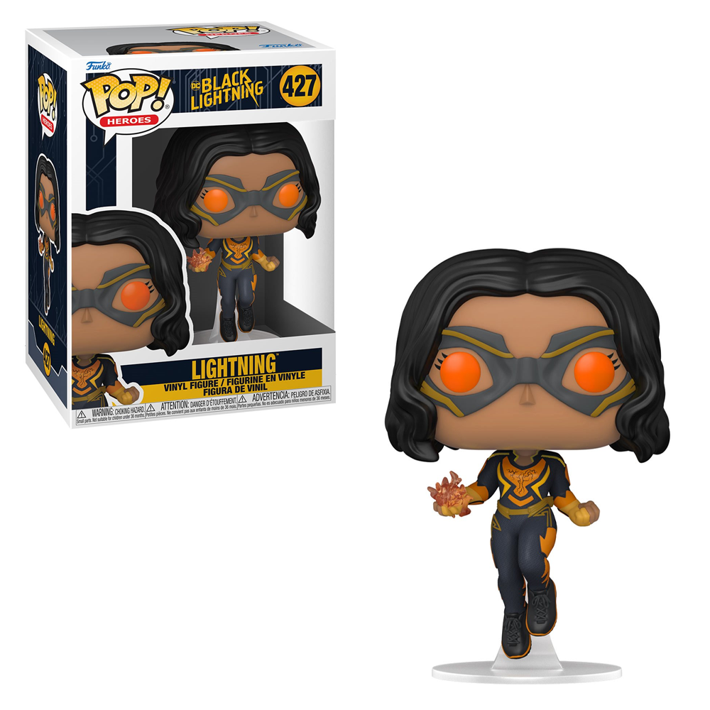 FU57590 Funko POP! Black Lightning - Lightning Vinyl Figure #427