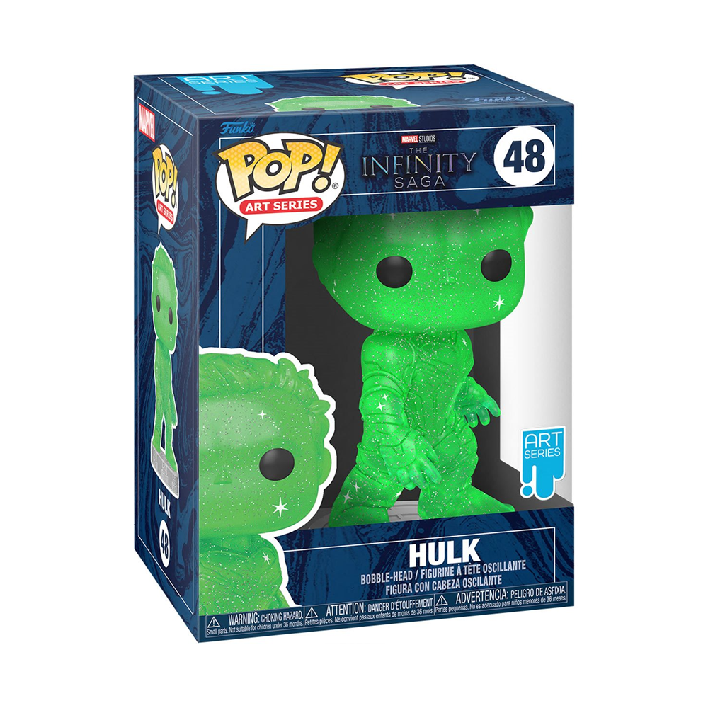 Funko POP! Marvel: Infinity Saga - Hulk with Case (Artist's Series) Vinyl Figure #48