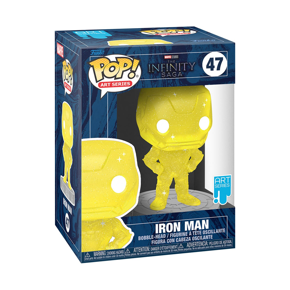 Funko POP Marvel Infinity Saga Iron Man with Case Artist s Series