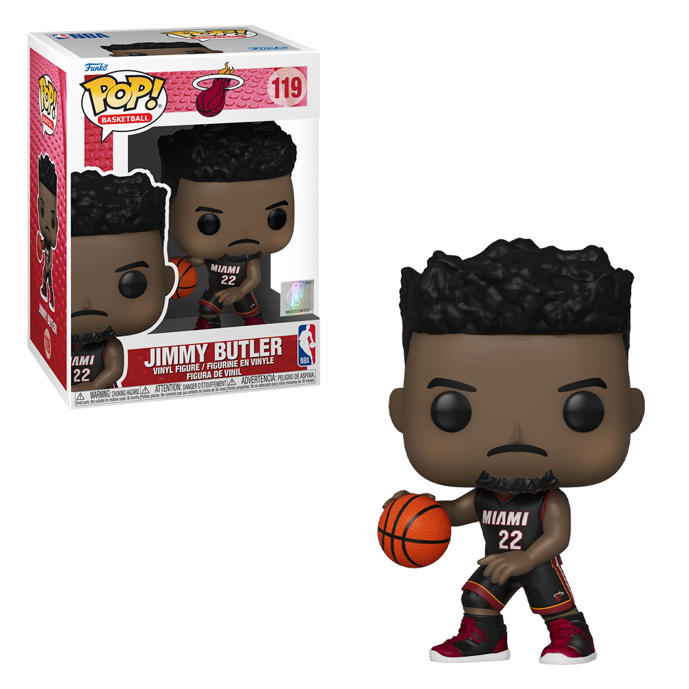 Funko POP! NBA: Heat - Jimmy Butler (Black Jersey) Vinyl Figure #119