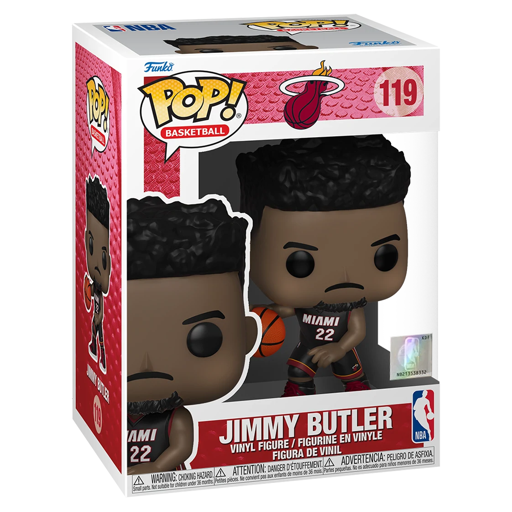 Funko POP! NBA: Heat - Jimmy Butler (Black Jersey) Vinyl Figure #119