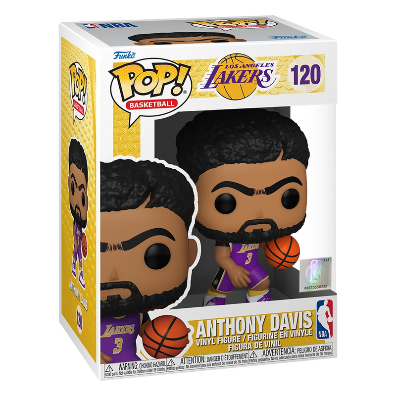 Funko POP! NBA: Lakers - Anthony Davis (Purple Jersey) Vinyl Figure