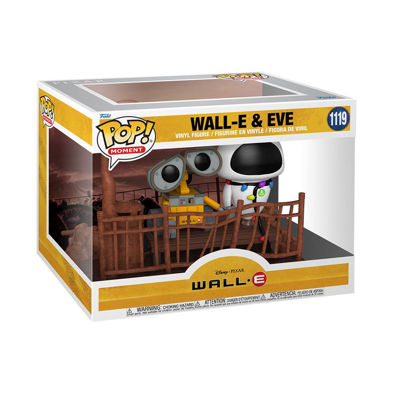 Funko POP! Moment: Wall-E - Wall-E and Eve Vinyl Figure