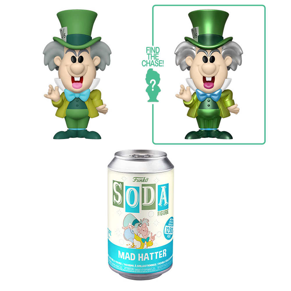 [PRE-ORDER] Funko Vinyl SODA: Alice in Wonderland - Mad Hatter Vinyl Figure