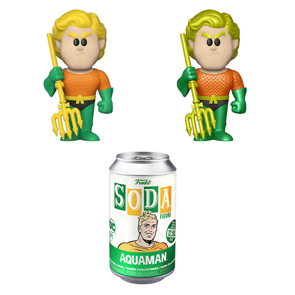 FU57655 Funko Vinyl SODA: DC - Aquaman Vinyl Figure