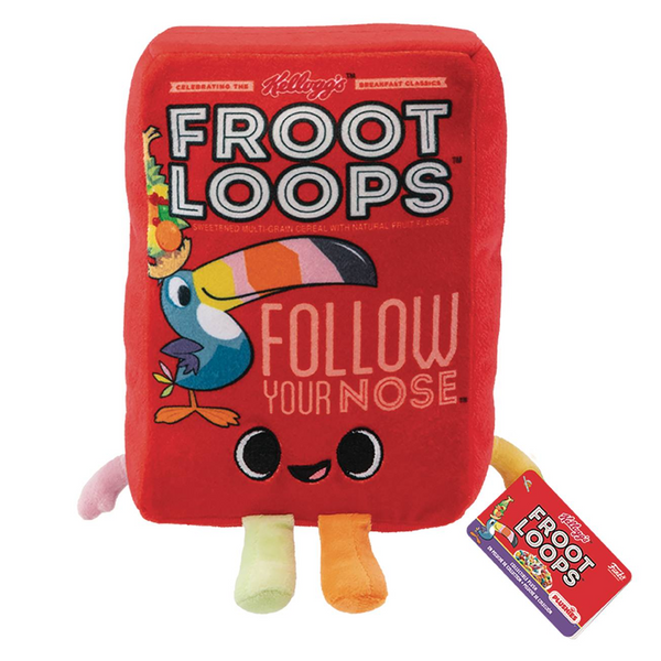 Funko Plush: Kelloggs - Froot Loops Cereal Box Plush
