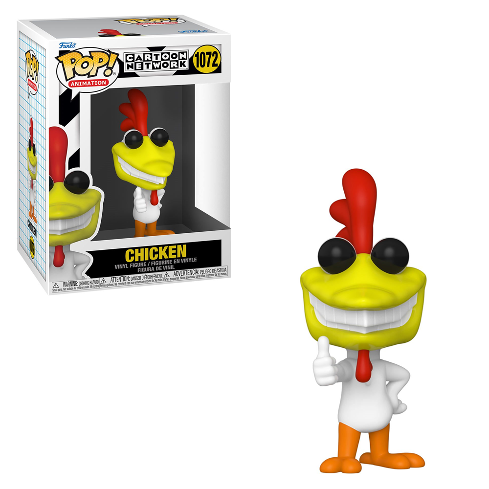 FU57790 Funko POP! Cow and Chicken - Chicken Vinyl Figure #1072