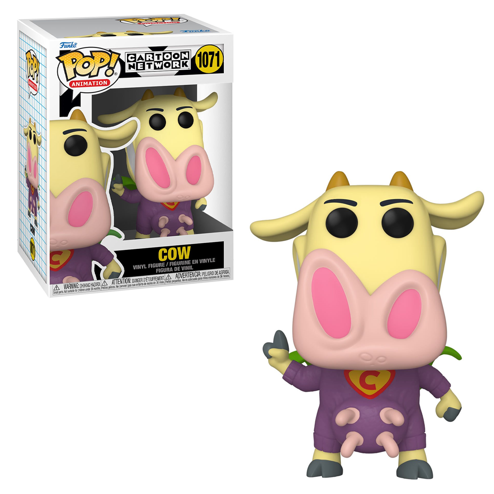 FU57791 Funko POP! Cow and Chicken - Cow Vinyl Figure #1071