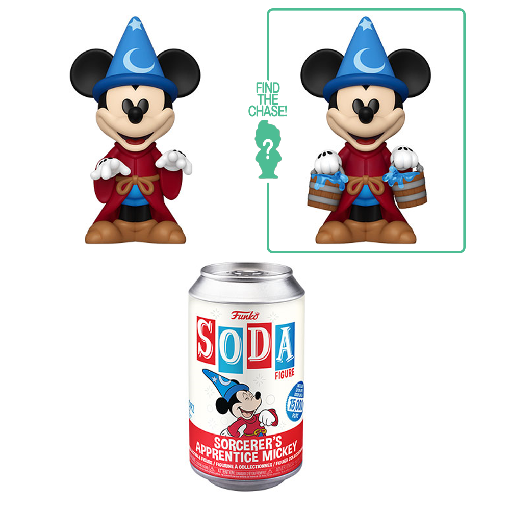 [PRE-ORDER] Funko Vinyl SODA: Disney: Fantasia - Sorcerer Mickey Vinyl Figure