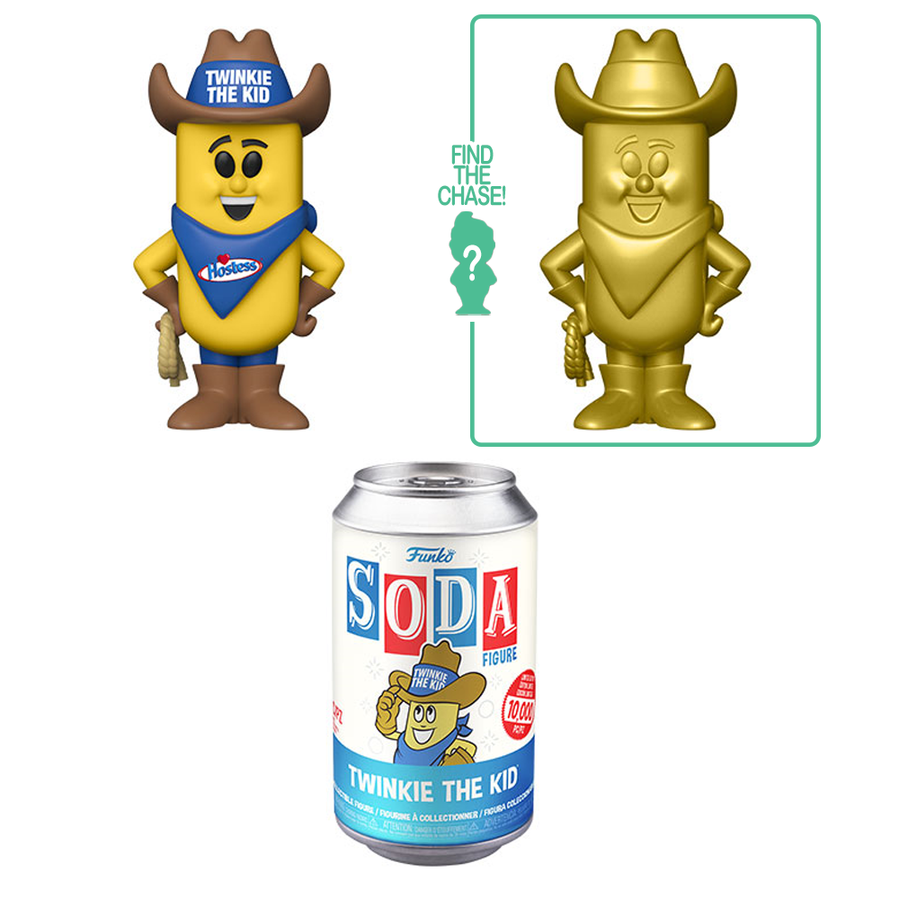 [PRE-ORDER] Funko Vinyl SODA: Hostess - Twinkie the Kid Vinyl Figure