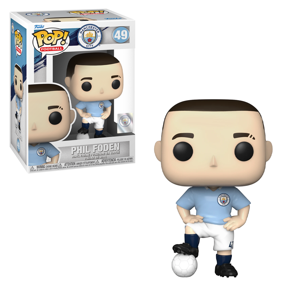 Funko POP! Football: Manchester City - Phil Foden Vinyl Figure #49