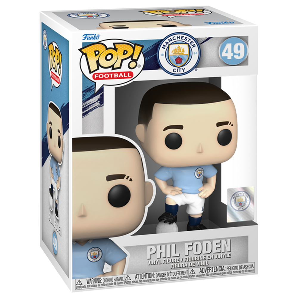 Funko POP! Football: Manchester City - Phil Foden Vinyl Figure #49