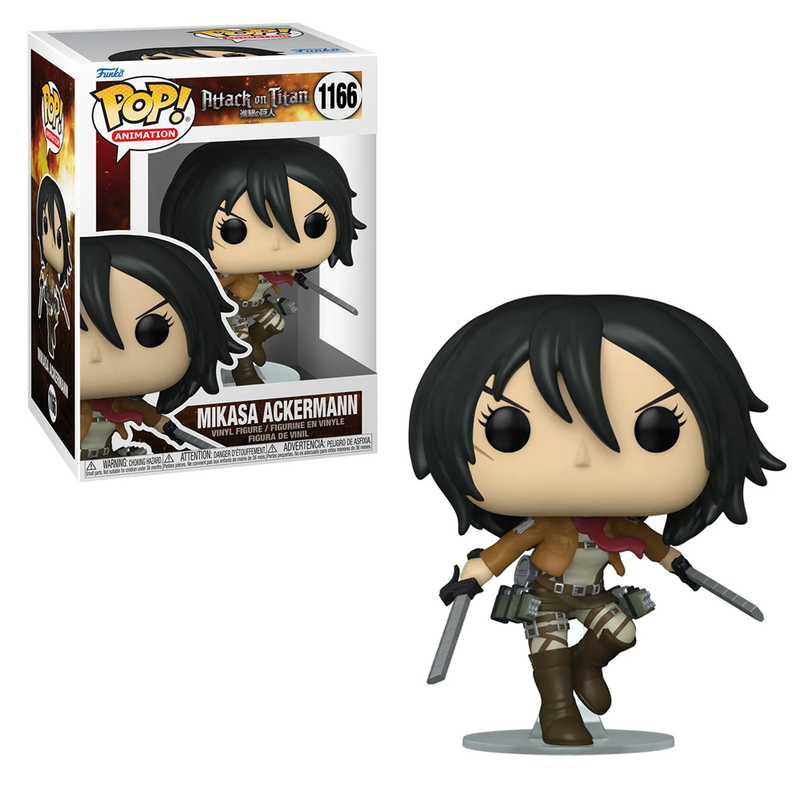 Funko POP! Attack on Titan - Season 3 Mikasa Ackermann Vinyl Figure