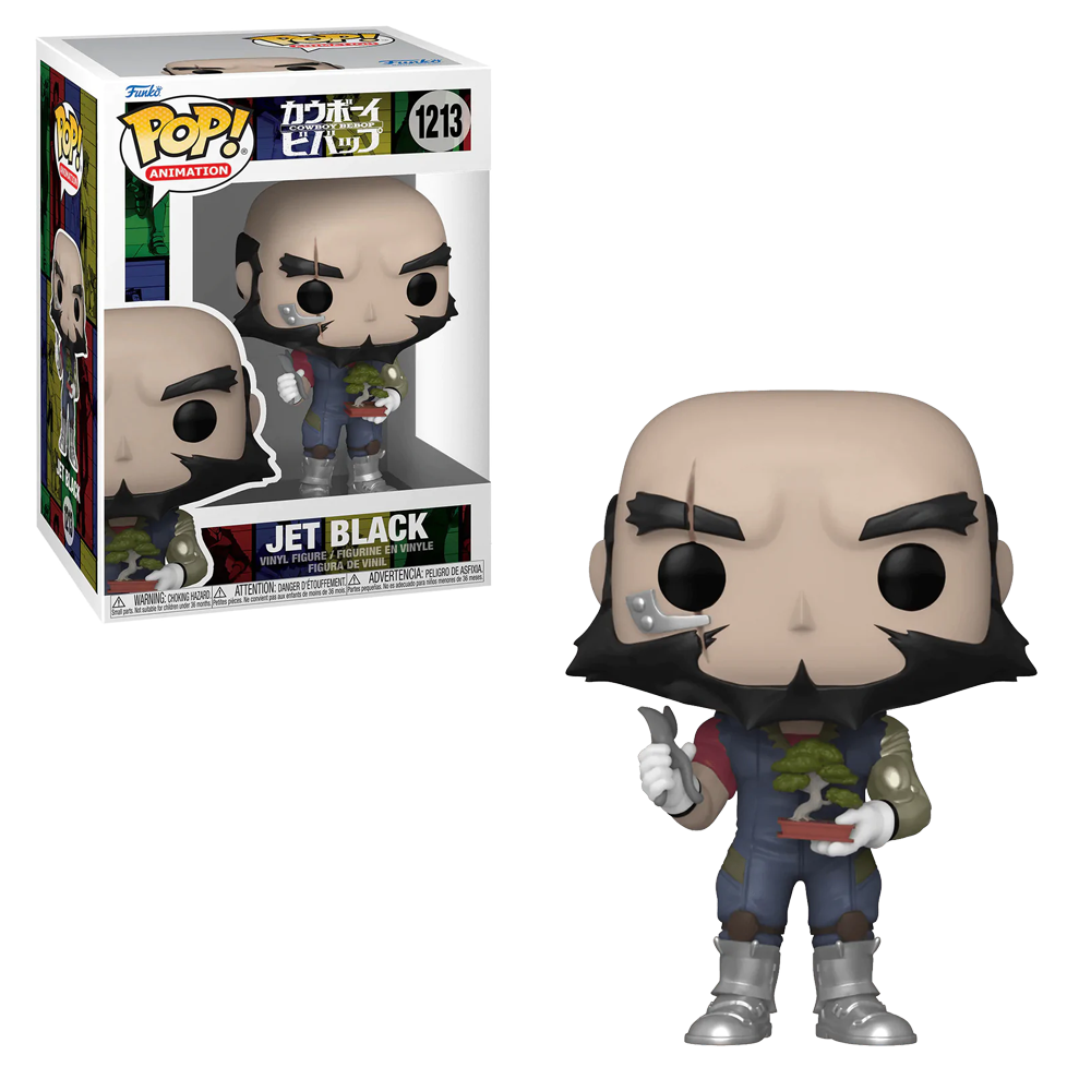 [PRE-ORDER] Funko POP! Cowboy Bebop - Jet Black with Bonsai Vinyl Figure #1213