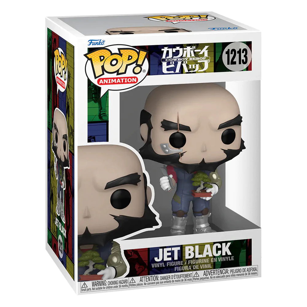 [PRE-ORDER] Funko POP! Cowboy Bebop - Jet Black with Bonsai Vinyl Figure #1213