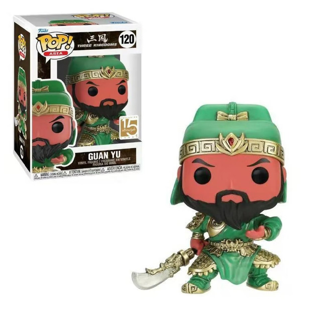 Funko POP! Three Kingdoms - Guan Yu Vinyl Figure #120 MindStyle Exclusive