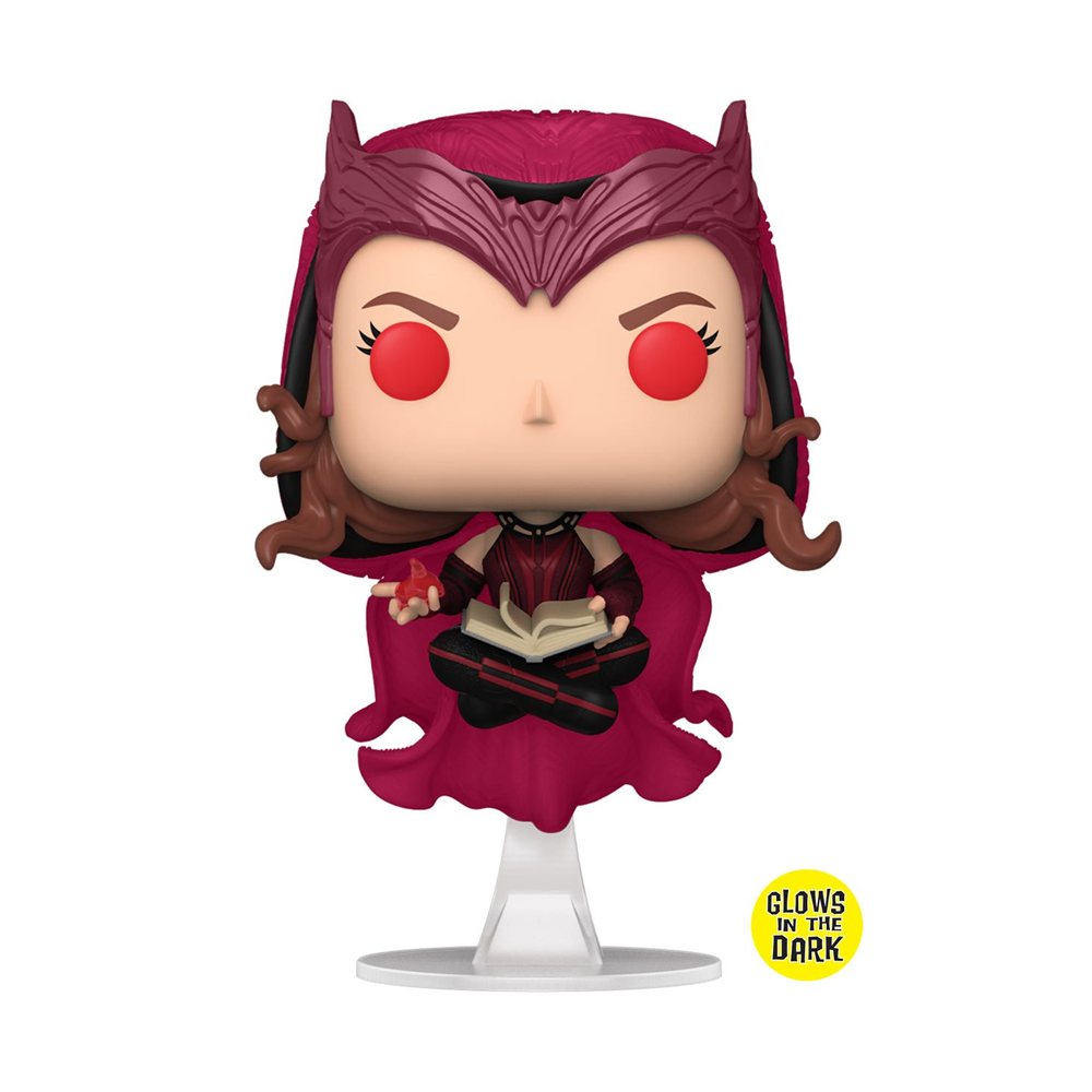 Funko POP! WandaVision - Scarlet Witch (Glow in the Dark) Vinyl Figure #823 Entertainment Earth Exclusive [READ DESCRIPTION]