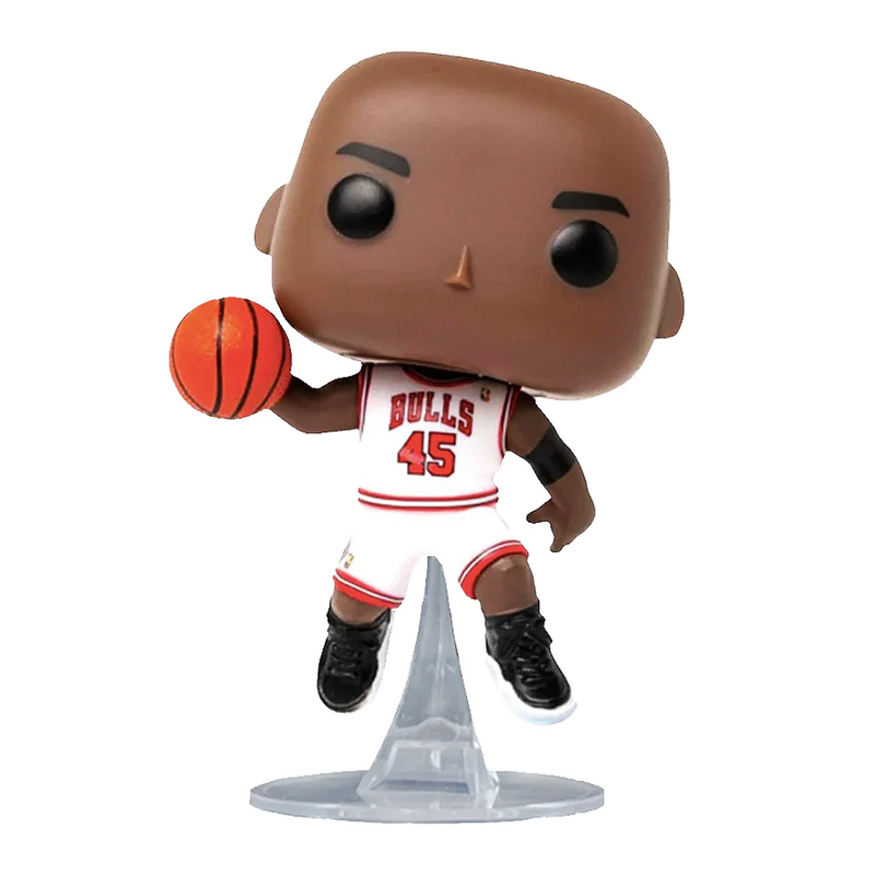 Funko POP! NBA: Chicago Bulls - Michael Jordan (White Jersey) Vinyl Figure