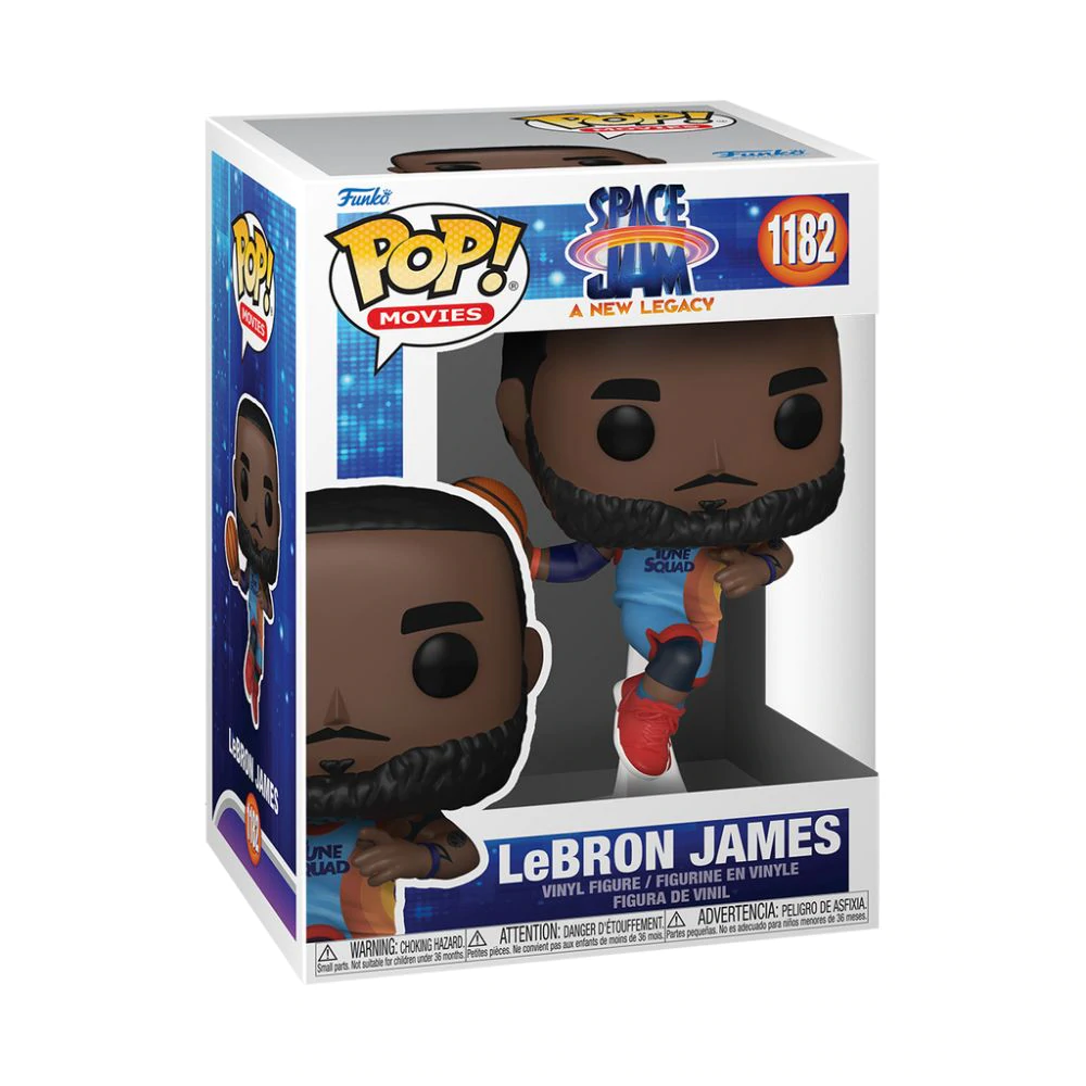 Funko POP! Space Jam - Lebron James Leaping Vinyl Figure #1182