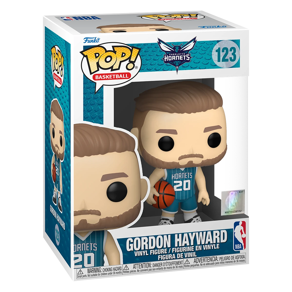 Funko POP! NBA: Hornets - Gordon Hayward (Teal Jersey) Vinyl Figure #123