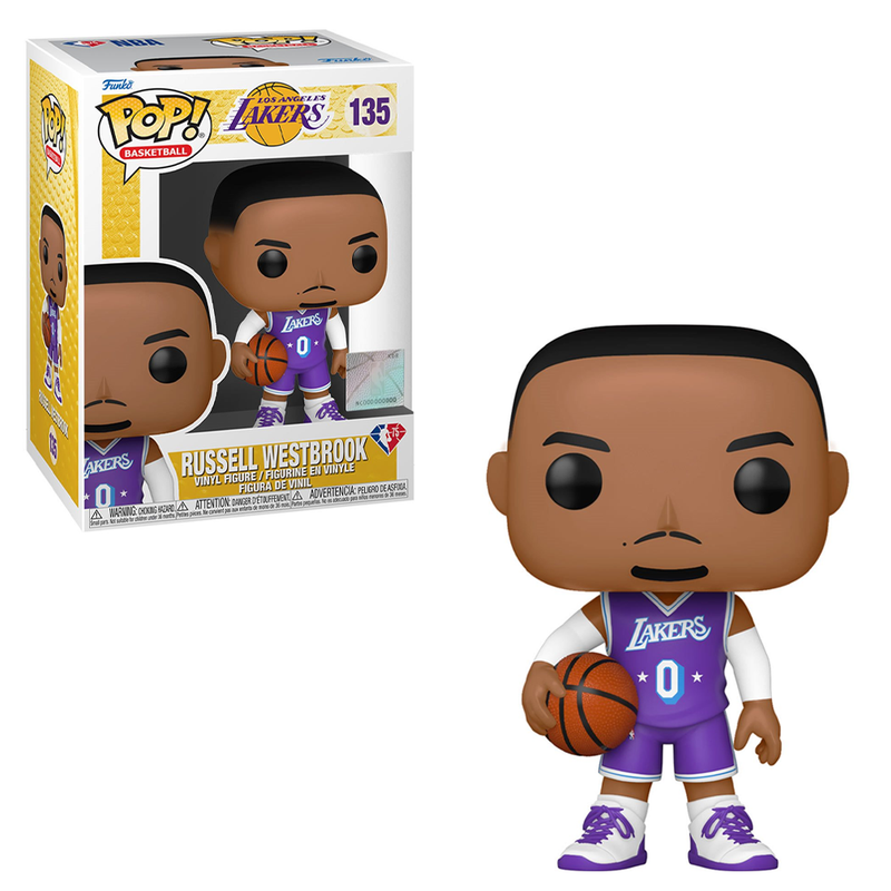 [PRE-ORDER] Funko POP! NBA: Lakers - Russell Westbrook (City Edition 2021) Vinyl Figure