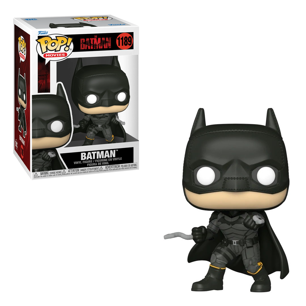 Funko POP! The Batman - Batman (Battle Ready) Vinyl Figure #1189