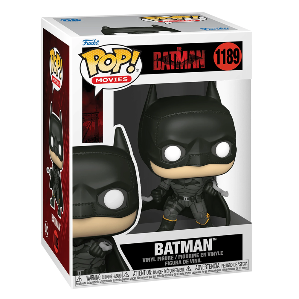 Funko POP! The Batman - Batman (Battle Ready) Vinyl Figure #1189